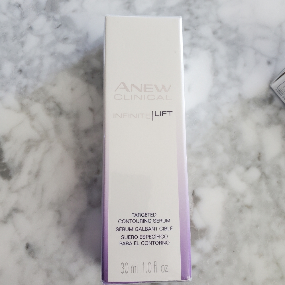Avon Anew clinical Infinite lift targeted contouring serum 30 ml 1.0 fl oz.